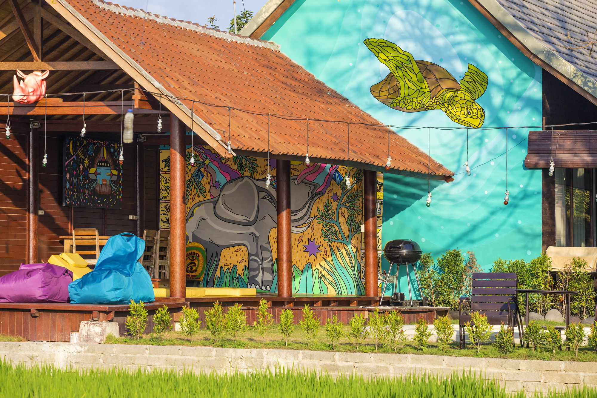 Big Brother Surf Inn Canggu Exterior foto